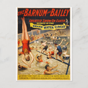 Carte Postale Barnum & Bailey Greatest Show on Earth