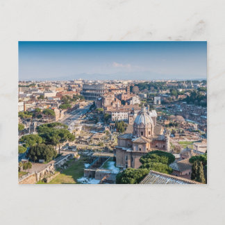 Carte postale baroque et antique de Rome