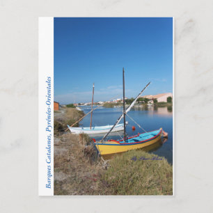 Carte postale Barques Catalanes Postkarte