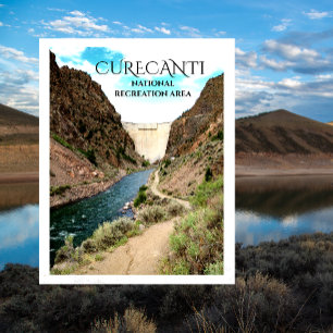 Carte Postale Barrage de Morrow Point, NRA de Curecanti, Gunniso