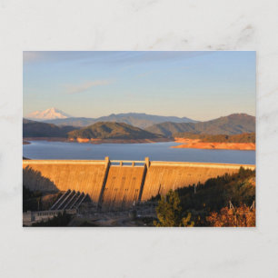 Carte Postale Barrage du lac Shasta en Californie