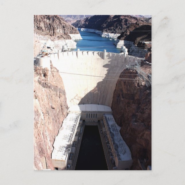 Carte Postale Barrage Hoover (Devant)