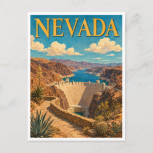 Carte Postale Barrage Hoover Nevada GeoSaga