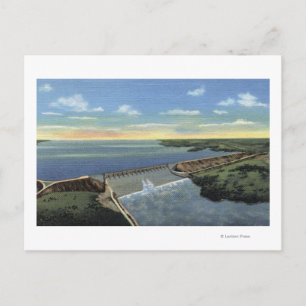 Carte Postale Barrage John Martin (Caddoa) sur la rivière Arkans