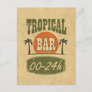 Carte Postale Barre tropicale