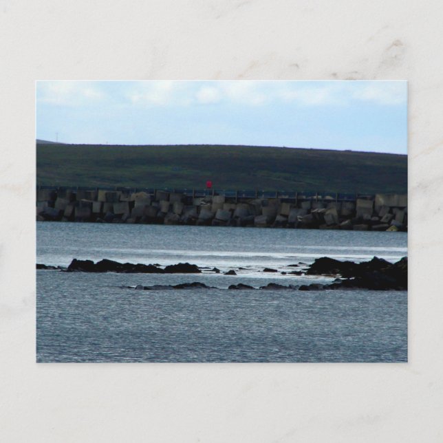 Carte Postale Barrières de Churchill (Devant)