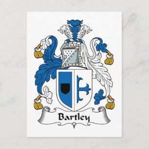 Carte Postale Bartley Family Crest