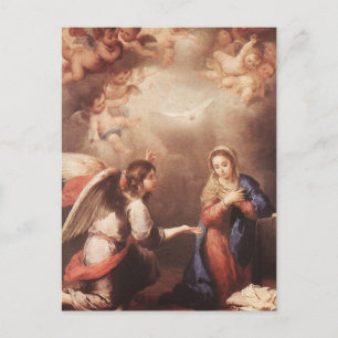 Carte Postale Bartolome Murillo - L'Annonciation
