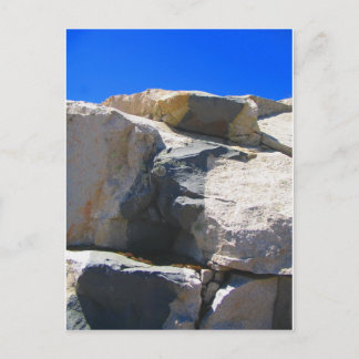 Carte Postale Basalt Rock Dike Geology