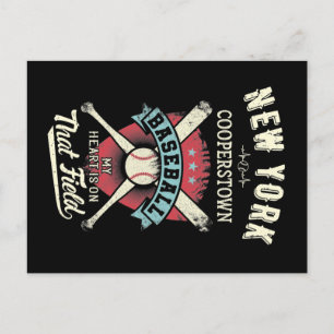 Carte Postale Base-ball Cooperstown de New York