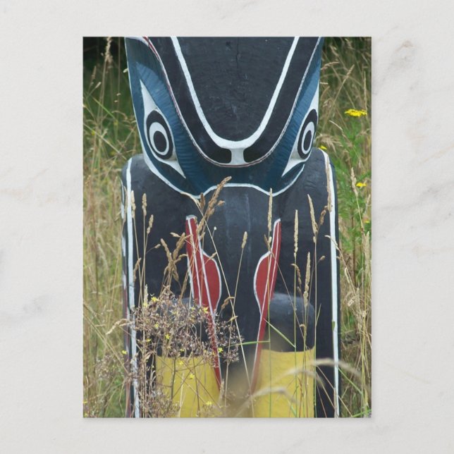 Carte Postale Base de totem (Devant)