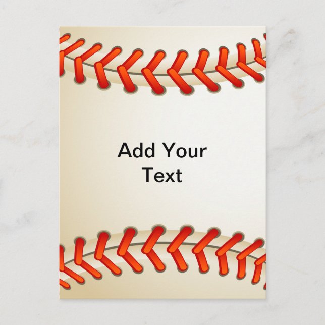 Carte Postale Baseball (Devant)