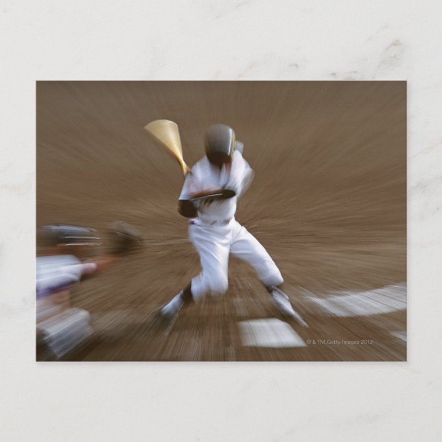 Carte Postale Baseball (Devant)