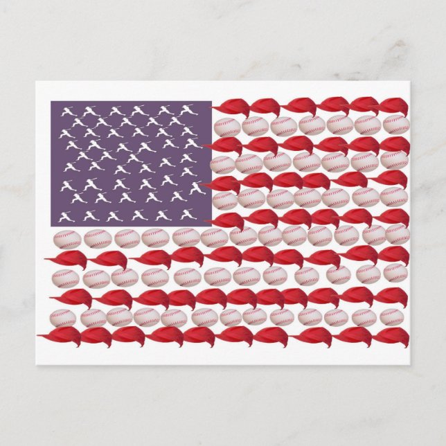 Carte Postale Baseball américain (Devant)