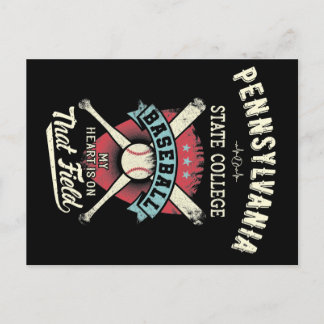 Carte Postale Baseball au Pennsylvania State College