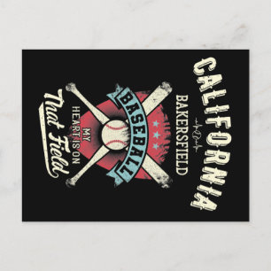 Carte Postale Baseball de Californie Bakersfield