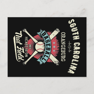 Carte Postale Baseball de Caroline du Sud Orangeburg