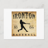 Baseball d'Ironton Ohio 1884