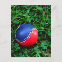 Baseball Rouge et Bleu avec Stitch Blanc