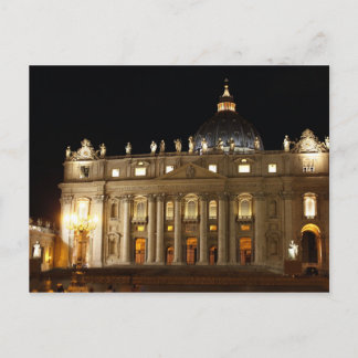 Carte Postale Basilica at Night