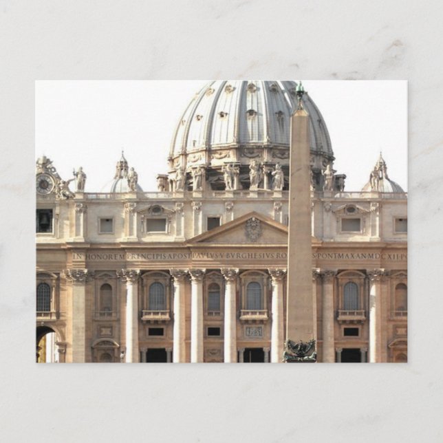 Carte Postale Basilique de San Pietro (Devant)