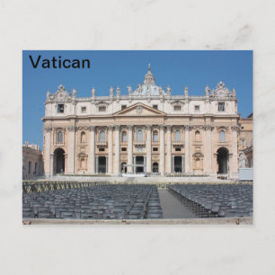 Carte Postale Basilique de San Pietro, Cité du Vatican, Rome, It