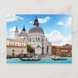 Carte Postale Basilique de Santa Maria à Venise, Italie