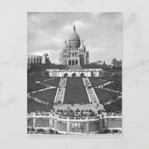 Carte Postale Basilique du Sacre-Coeur, Montmartre, 1876-1910