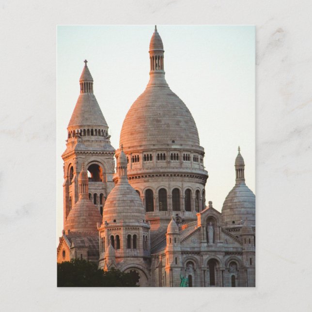 Carte Postale Basilique du Sacré Coeur, Paris (Devant)