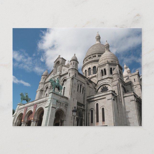Carte Postale Basilique du Sacré-Coeur, Paris, France (Devant)