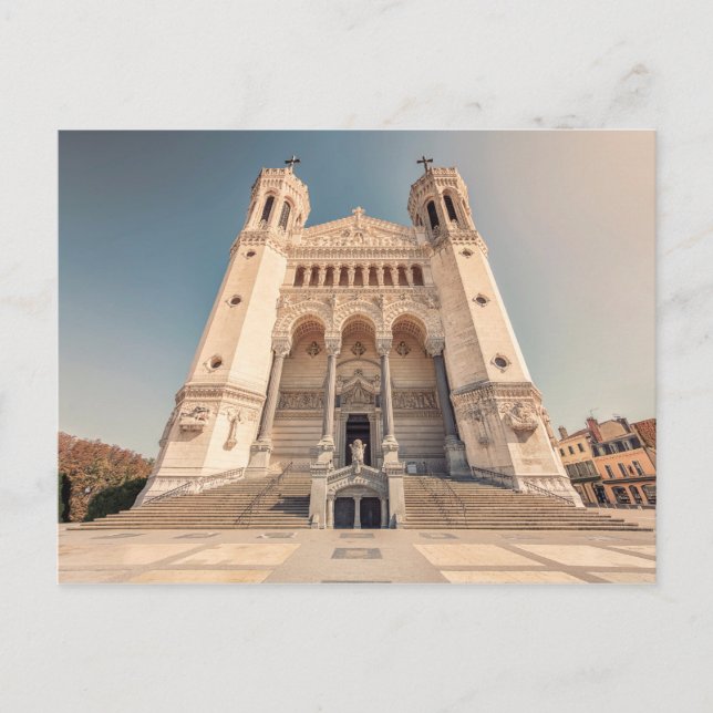 Carte Postale Basilique Notre-Dame de Fourvière (Devant)