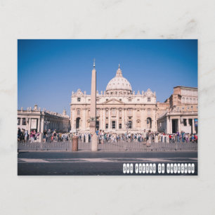 Carte Postale Basilique San Pietro dans la ville du Vatican