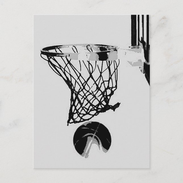 Carte Postale Basket (Devant)