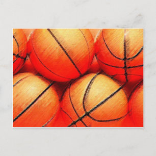 Carte Postale Basket