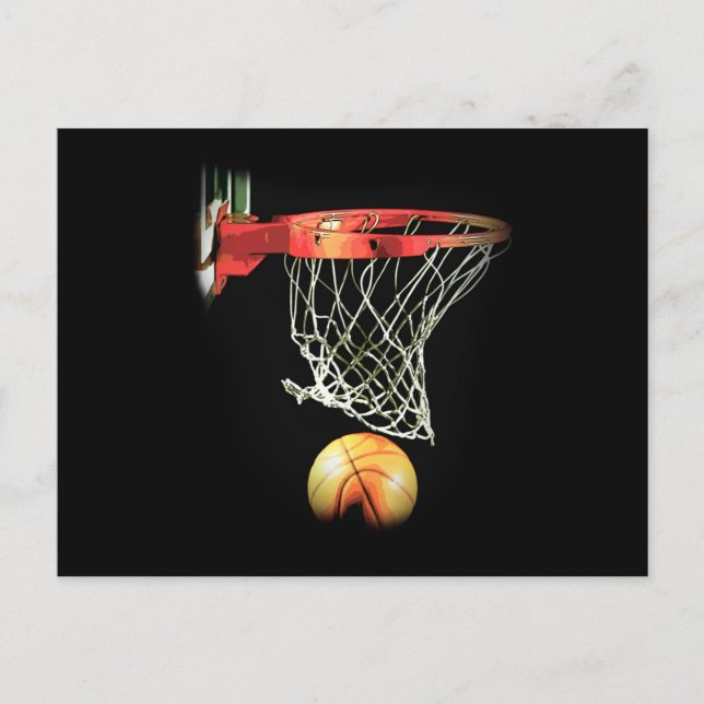Carte Postale Basket (Devant)
