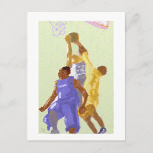 Carte Postale Basket-ball