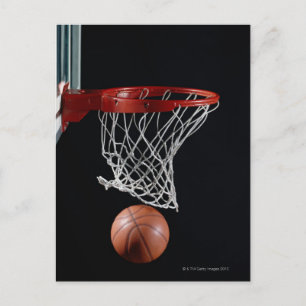 Carte Postale Basket-ball en cerceau