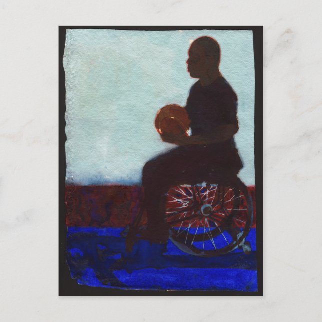 Carte Postale Basket-ball en fauteuil roulant 2011 (Devant)