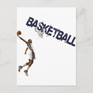 Carte Postale Basketball Dunk