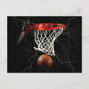 Carte Postale Basketball Love Action Motivation