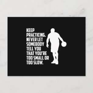 Carte Postale Basketball Sports Basketball Joueur d'équipe Idée 