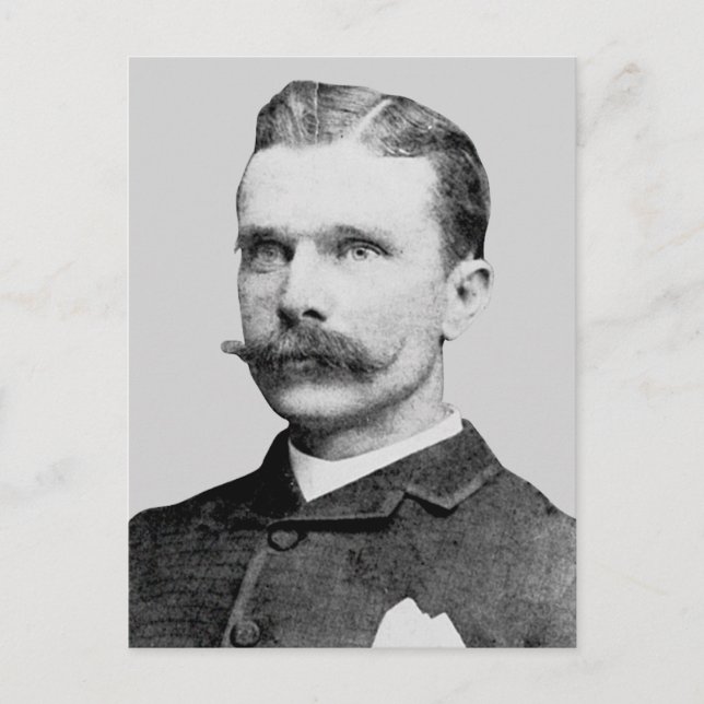 Carte Postale Bass ~ Sam Western Outlaw Train Rober (Devant)