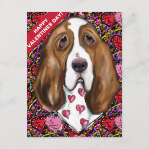 Carte Postale Basset Hound