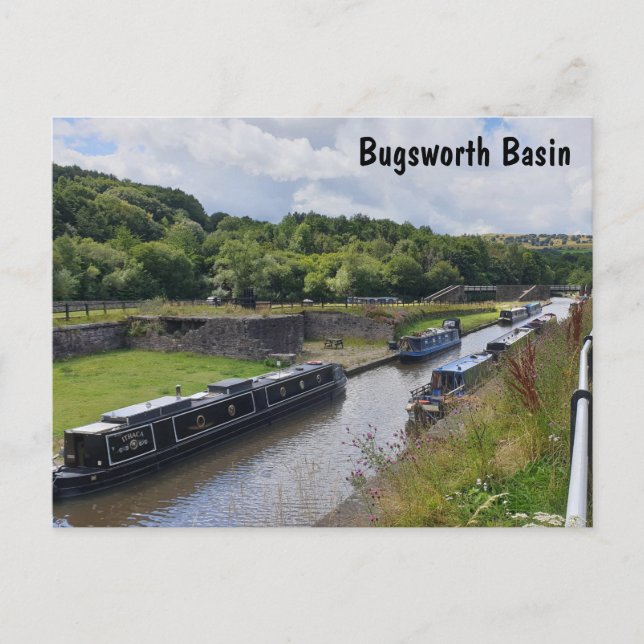 Carte Postale Bassin de Bugsworth (Devant)