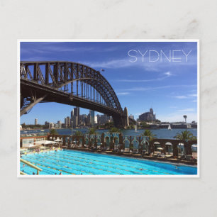 Carte Postale bassin du pont du port de sydney