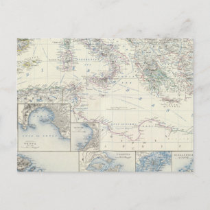Carte Postale Bassin méditerranéen