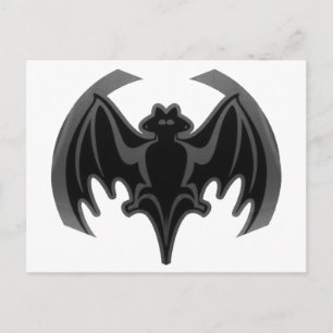 Carte Postale Bat Black Inv Le MUSÉE Zazzle Cadeaux