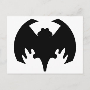 Carte Postale Bat Black Le MUSÉE Zazzle Cadeaux