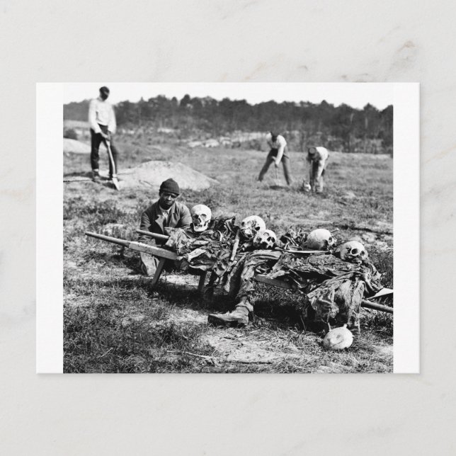 Carte Postale Bataille de Cold Harbour, 1864 (Devant)