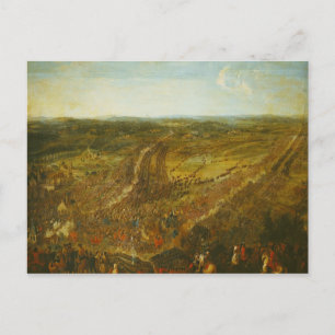 Carte Postale Bataille de Fleurus, 1er juillet 1690